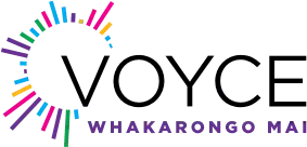 VOYCE Whakarongo Mai logo