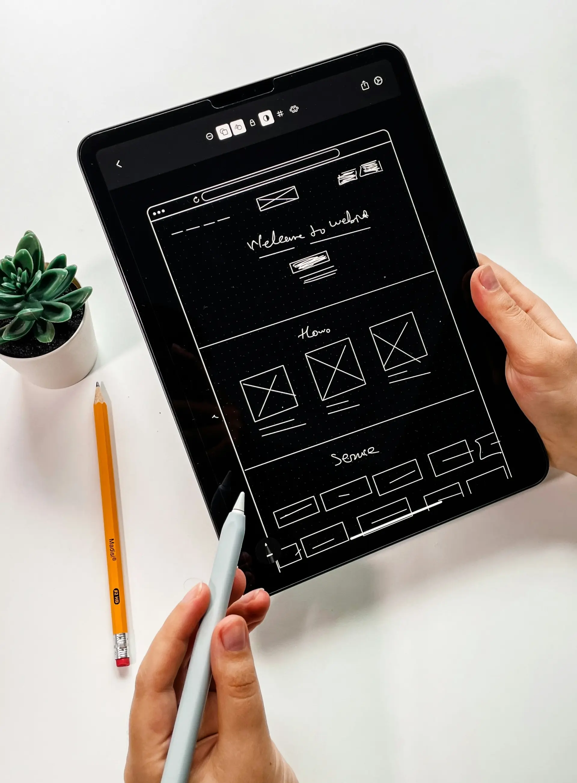 wireframe rotated left
